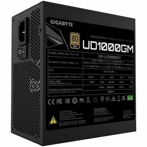 Gigabyte Ultra Durable GP-UD1000GM ATX12V v2.31 Modular Power Supply - 1 kW - Internal - 3.3 V DC Output - 1 +12V Rails - 