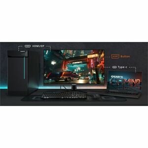 Gigabyte M32UC 81.28 cm (32") Class 4K UHD Curved Screen Gaming LED Monitor - 80.01 cm (31.50") Viewable - SuperSpeed Vert