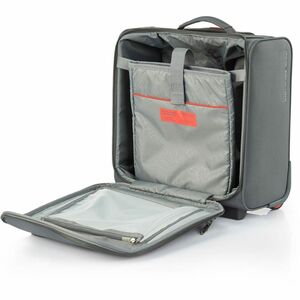 American Tourister Applite 4 Eco Travel/Luggage Case for 39.6 cm (15.6") Notebook, Travel, Tablet, Accessories - Red, Grey