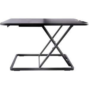 StarTech.com Standing Desk Converter for Laptop, Up to 8kg/17.6lb, Height Adjustable Laptop Riser, Table Top Sit Stand Des