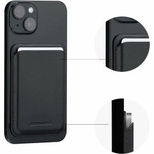 dbramante1928 ApS Carrying Case (Wallet) Smartphone - Black - Full Grain Leather Body - 1 Piece