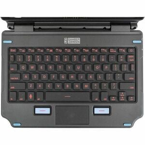 Gamber-Johnson Keyboard - Docking Connectivity - Pogo Pin Interface - TouchPad - English (US) - Silicon Rubber Keyswitch -