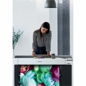 Stampante a getto di inchiostro per grandi formati A1 Epson SureColor SC-P6500DE - 609,60 mm (24") Larghezza di stampa - C