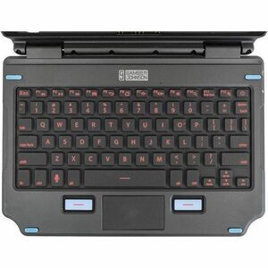 Gamber-Johnson Keyboard - Compact - Docking Connectivity - Pogo Pin Interface - TouchPad - English (US) - Silicon Rubber K