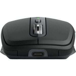 Logitech MX Anywhere 3S 鼠标 - 蓝牙 - USB - 暗视野 - 6 按钮 - 灰 - 无线 - 可充电 - 8000 dpi - 滚轮