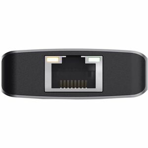 Trust Dalyx USB-Typ C Docking Station für Tablet-PC, Notebook, Monitor, Smartphone, Desktop-PC - Ladefunktion - Silber - 4