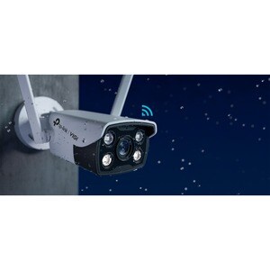 TP-Link VIGI VIGI C340-W 4 Megapixel Outdoor Netzwerkkamera - Farbe - Kugel - 30 m Infrarot/Farbe Nachtsicht - H.265+, H.2