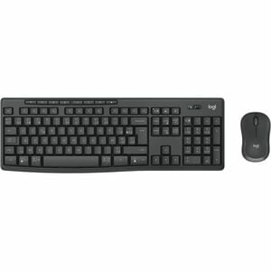 Logitech MK370 Rugged Keyboard & Mouse - AZERTY - Belgian - USB Type A Plunger Wireless Bluetooth Keyboard - 112 Key - Key