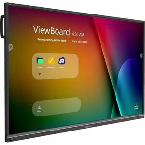 ViewSonic ViewBoard IFP6550-5F 165.1 cm (65") 4K UHD LCD Collaboration Display - ARM Cortex A73 + A53 - 8 GB - Ultra Fine 