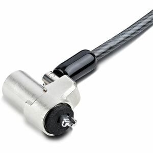 StarTech.com Cable Lock For Notebook, Chromebook, Tablet - 1.98 m Cable - Combination Lock - Silver, Black - Steel, Zinc A