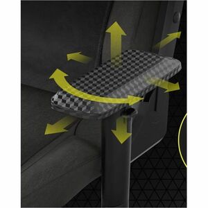 Sillón de Juego Corsair T3 RUSH - Material/Tejido, Nilón, Espuma de memoria, Acero - Carbón