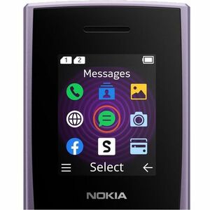 Nokia 110 4G (2023) Feature Phone - 1.8" TFT LCD QQVGA 120 x 160 - Series 30+ - 4G - Midnight Blue - Bar - 2.0 SIM Support