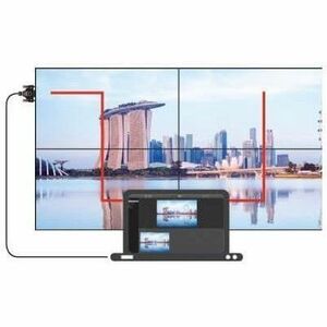 Vestel WY55B/2H 1397 mm LCD Digital Signage Display - 24 Hours/7 Days Operation - In-plane Switching (IPS) Technology - 19