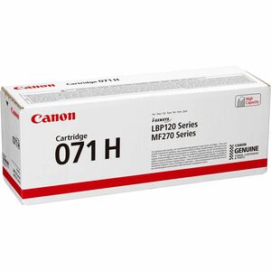 Canon 071H Original Alto Yield Laser Cartucho de toner - Preto - 1 Pack
