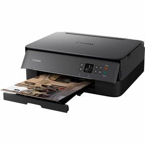 Canon PIXMA TS5350i Wireless Inkjet Multifunction Printer - Colour - Black - Copier/Printer/Scanner - 13 ppm Mono/6.8 ppm 