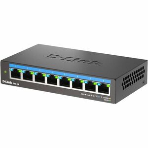 D-Link 8-Port Multi-Gigabit Unmanaged Switch - 8.0 Ports - 2.5 Gigabit Ethernet, Gigabit Ethernet - 2.5GBase-T, 10/100/100