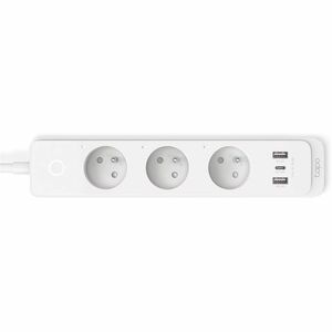 Tapo Smart Wi-Fi Power Strip - 3 x AC Power - 1.50 m Cord - 10 A Current - 120 V AC, 230 V AC Voltage - 2.30 kW