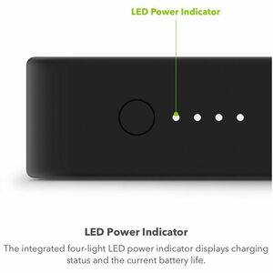 mophie Universal Powerstation Plus for Lightning and USB-C Devices - Up to 20W of Portable Power, Integrated Lightning and