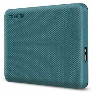 Disco Duro Pórtatil Toshiba Canvio Advance HDTCA20XG3AA - Externo - 2TB - Verde - USB 3.0, USB 2.0 - 2Año(s) Garantía