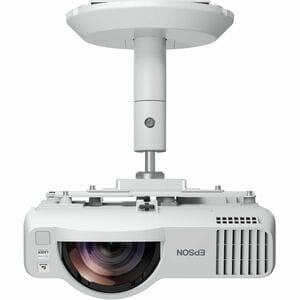 Epson EB-L210SW Short Throw 3LCD Projector - 16:10 - Wall Mountable, Ceiling Mountable, Portable, Tabletop - White - Front