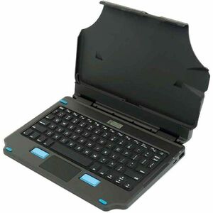 Clavier Gamber-Johnson Durci - Connexion Connectivité - Goupille à ressort (pogo pin) Interface - Pavé tactile - Espagnol 