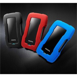 Adata HD330 AHD330-2TU31-CBK 2 TB Portable Hard Drive - External - Black - Gaming Console Device Supported - USB 3.2 (Gen 