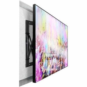 PUSH TO POP OUT VIDEO WALL MOUN FOR 42-70IN SCREENS - BLACK