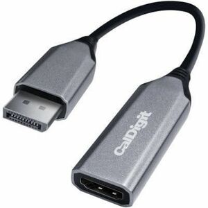 CalDigit Active DisplayPort 2.0 to HDMI 2.1 Adapter - 1 x DisplayPort 2.0 Digital Audio/Video - Male - 1 x HDMI 2.1 Digita