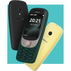 Nokia 6310 8 MB Feature Phone - 7.1 cm (2.8") TFT LCD QVGA 240 x 320 - 16 MB RAM - 2G - Black - Bar - UNISOC 6531F SoC - 2