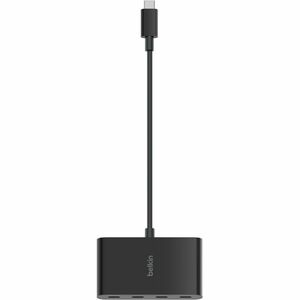 Belkin Connect USB-C 4-Port Hub, Adapter Dongle, 4xUSB-C Ports & 100W PD Max 10Gbps Data Transfer Mac/Chromebook - 4 Total