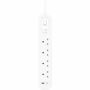 Belkin Connect Surge Suppressor/Protector - 4 x AC Power - 525 J - 2 m