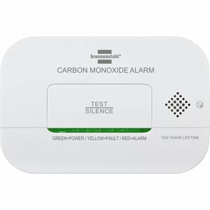 Brennenstuhl Gas-Lecksensor - Optisch - Weiß - Kohlenmonoxid - Gas Detektion Für Room, Schlafzimmer