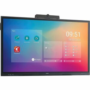 Sharp NEC Display PN-LC652 4K UHD LCD Collaboration Display - ARM Cortex A55 - 4 GB - Infrarot (IrDA) - Touchscreen - 16:9
