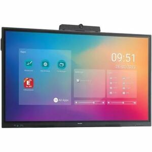 Sharp NEC Display PN-LC862 4K UHD LCD Collaboration Display - ARM Cortex A55 - 4 GB - Infrarot (IrDA) - Touchscreen - 16:9