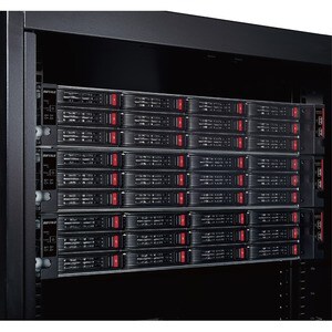 NAS 12 Bahías TeraStation 71210RH Series, 80TB (incluye 4 HDD de 20TB y 8 bahias libres) RAID 0/1/5/6/10, Rack Mount 2U, S