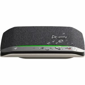 Poly Sync 20 USB-C Speakerphone - USB - Microphone - Battery - Black