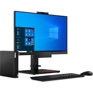 Desktop Computer Lenovo ThinkCentre M75q Gen 2 - AMD Ryzen 5 5600GE - 8 GB - 256 GB SSD - Sehr klein - Schwarz - AMD Chip 