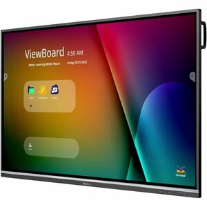 ViewSonic ViewBoard IFP7550-5F 4K UHD LCD Écran de collaboration - Cortex A73 + A53 - 8 Go - Ultra Fine Touch (UFT) - Écra