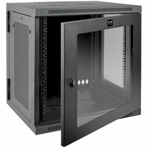 Tripp Lite series SmartRack SRW12USDPG 12U Wall Mountable Rack Cabinet for UPS - 482.60 mm Rack Width x 622.30 mm Rack Dep