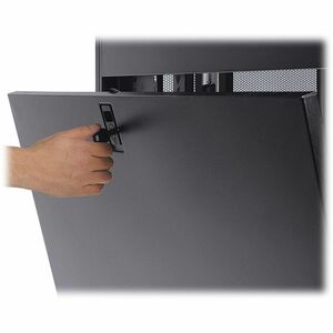 Tripp Lite by Eaton Euro SRX42UBWD 42U Enclosed Cabinet Rack Cabinet for Server, Patch Panel, Switch, LAN Switch - Black -