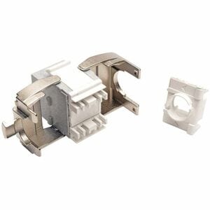 Tripp Lite series N238-001-GY-TFA Network Connector - TAA Compliant - 1 x RJ-45 Network Female - Grey