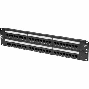 Tripp Lite by Eaton N252-048 48 Port(s) Network Patch Panel - TAA Compliant - 48 x RJ-45 - 48 x RJ-11 - 2U High - 19" Wide