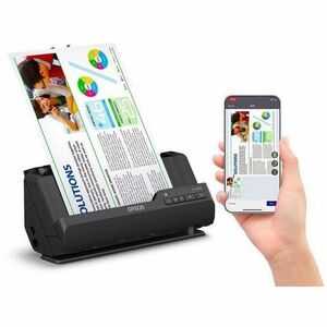 Epson C320W Sheetfed Scanner - 600 dpi Optical - 24-bit Color - 30 ppm (Mono) - 30 ppm (Color) - Duplex Scanning - USB