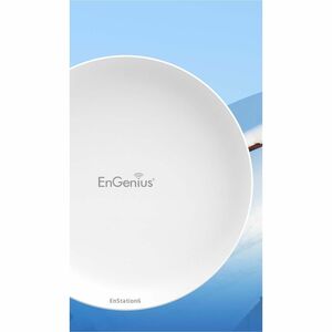 EnGenius EnStation6 Single Band Wi-Fi 6 IEEE 802.11 a/b/g/n/ac/ax 1.17 Gbit/s Wireless Bridge - Outdoor - 5 GHz - Internal