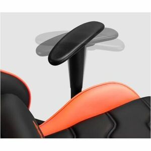 Sillón de Juego COUGAR Armor Elite CGR-ELI - Cuero PVC, Acero - Naranja, Negro