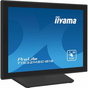 iiyama ProLite T1532MSC-B1S 15 Zoll Class LED-Touchscreen-Monitor - 4:3 Format - 8 ms Reaktionszeit - 38,1 cm (15 Zoll) Vi