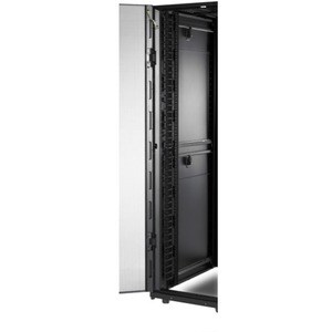 APC by Schneider Electric AR7721 Cable Organizer - Black - 2 Pack - TAA Compliant - Cable Manager - 42U Height