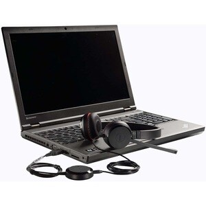 Jabra EVOLVE 20 Wired Over-the-head Stereo Headset - Black - Binaural - Supra-aural - 32 Ohm - 150 Hz to 7 kHz - 95 cm Cab