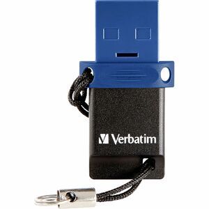 128GB Store 'n' Go Dual USB Flash Drive for USB-C Devices - Blue - 128 GB - USB 3.2 (Gen 1) Type A, USB 3.2 (Gen 1) Type C
