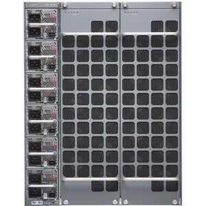 Juniper QFX10000 QFX10008 Manageable Switch Chassis - 3 Layer Supported - Modular - Optical Fiber - 13U High - Rack-mountable